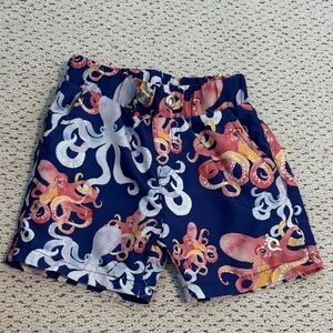 Bluequail 3T swim ! Octopus Print Kids Shorts